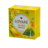 Чай Lovare Golden Mango, 15шт*2г/уп (в пірамідках)