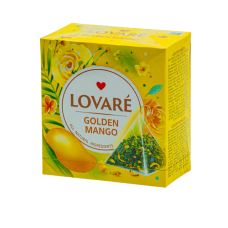 Чай Lovare Golden Mango, 15шт*2г/уп (в пірамідках)