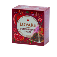 Чай Lovare Pomegranate Shake, 15шт*2г/уп (в пирамидках)