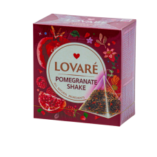 Чай Lovare Pomegranate Shake, 15шт*2г/уп (в пірамідках)