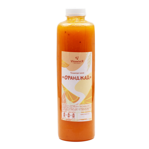 Лимонад VitaminiЯ апельсин, пластик 1л