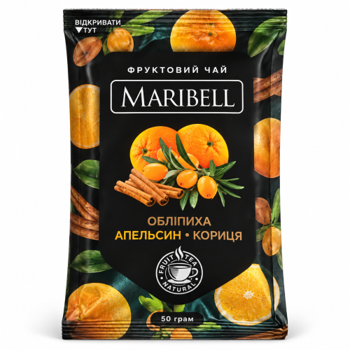 Чай-концентрат Maribell облепиха-малина, саше 50г