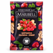 Чай-концентрат Maribell шиповник-малина-имбирь, саше 50г