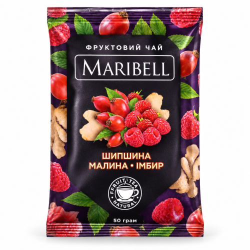 Чай-концентрат Maribell шиповник-малина-имбирь, саше 50г