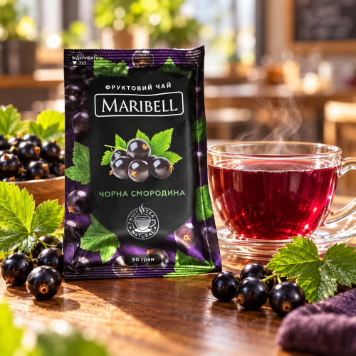 Чай-концентрат Maribell черная смородина, саше 50г