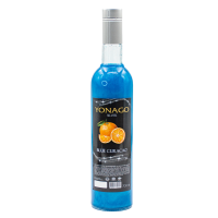 Сироп YONAGO Блю Кюрасао 0,7л срібло