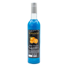 Сироп YONAGO Блю Кюрасао 0,7л срібло