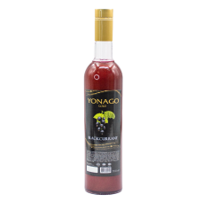 Сироп YONAGO Чорна смородина 0,7л золото