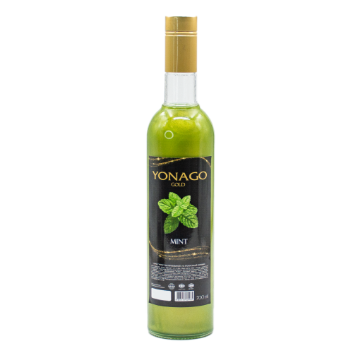 Сироп YONAGO М'ята 0,7л золото