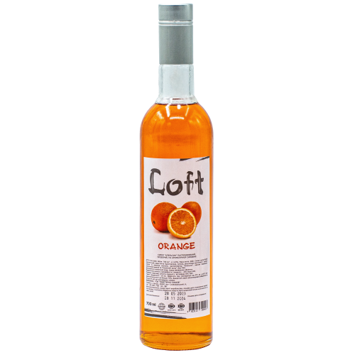 Сироп Loft Апельсин в стеклянной бутылке, 700мл