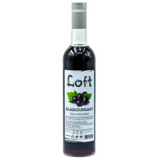 Сироп Loft Черная смородина 0,7л стекло