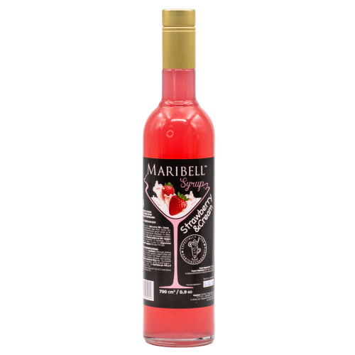 Сироп Maribell Клубника со сливками 0,7л стекло