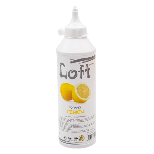 Топпинг Loft лимон 0,6кг, 12шт/ящ.