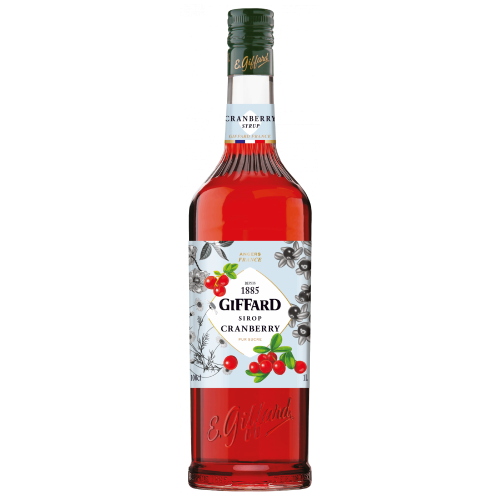 Сироп GIFFARD CRANBERRY (Клюква) 1л