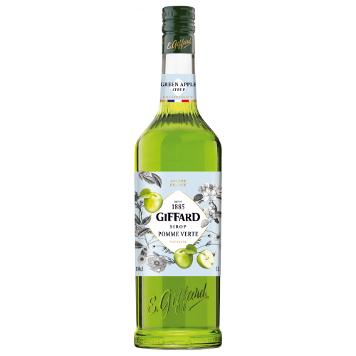 Сироп GIFFARD GREEN APPLE (Зеленое яблоко) 1л