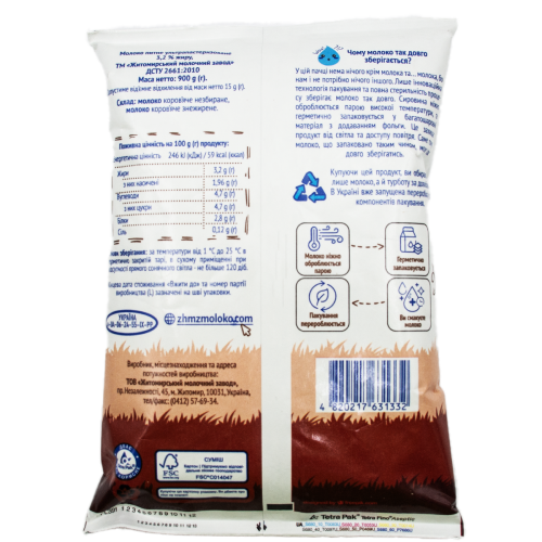 Молоко Professional Line ЯЩИК 3.2%, 900г (пакет) (1/15) Молоко Professional Line ЯЩИК 3.2%, 900г (пакет) (1/15)