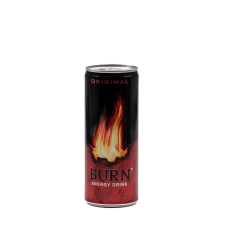Напиток безалкогольный энергетический Burn Original УПАК 250мл, 6шт