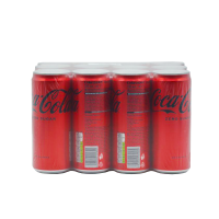 Напиток Coca-Cola Zero сильногазированный ПАК З/Б 0,33л 12шт/пак