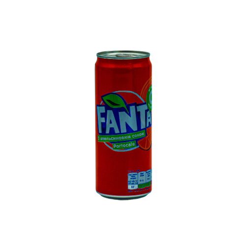 Напій Fanta Апельсин сильногазований ПАК З/Б 0,33л 12шт/пак
