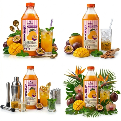 Лимонад VitaminiЯ манго-маракуйя, пластик 1л