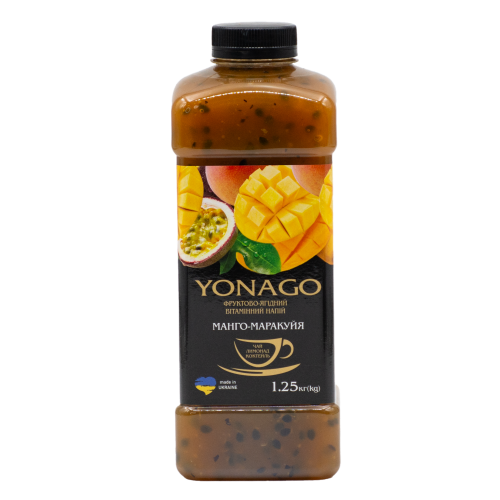 Лимонад YonaGo Манго-Маракуйя, 1л