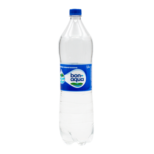 Вода минеральная Bonaqua сильногазированная, 1,5л