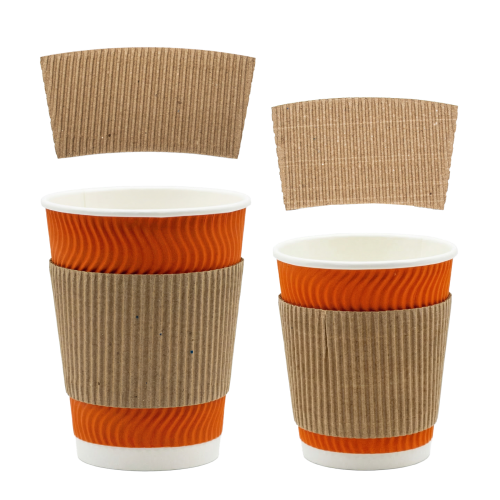 Термопояс (капхолдер) для стаканів 400-500мл (25шт) Термопояс (капхолдер) для стаканів 400-500мл (25шт)