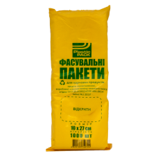 Пакет для фасовки 10*27см, 1000шт/пач