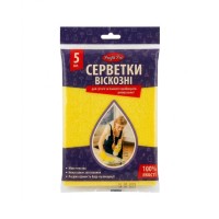 Салфетка вискозная 5шт/пак