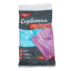 Микрофибра для стекла и зеркал 30*30 1шт/пак