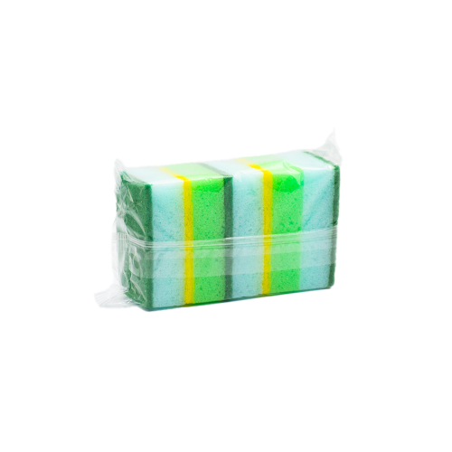 Губка кухонна для посуду "CAFE", Економ 5 шт/пач