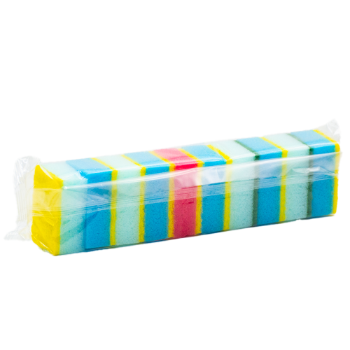 Губка кухонна для посуду Мала, 10 шт/пач