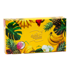 Серветки паперові білі, в коробці, 80шт/пач