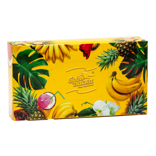 Серветки паперові білі, в коробці, 80шт/пач