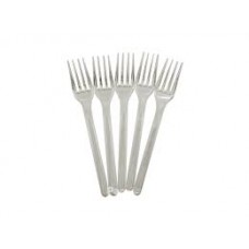 Виделка пластикова 17см прозора Standart