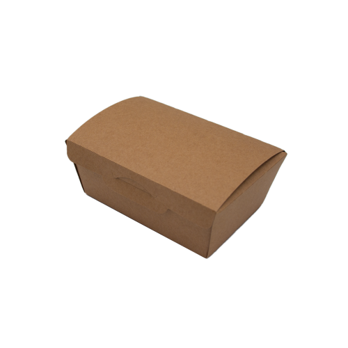 Коробка паперова з кришкою для Суші 165*105*58 крафт/крафт (25/200)