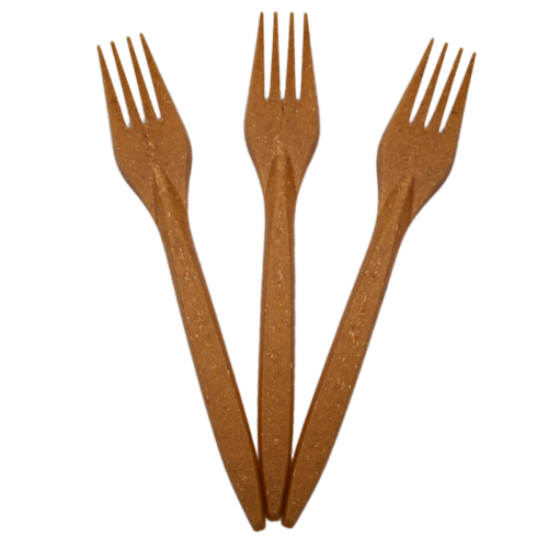 Вилка биокомпозит 18см Forest 100шт/пач