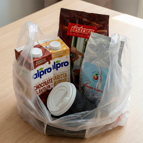 Пакет "Майка" прозорий 35*55см (50шт) Пакет "Майка" прозорий 35*55см (50шт)