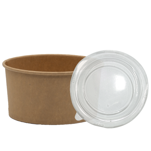 Салатник круглый 1300мл крафт/крафт (50/300) Ф148