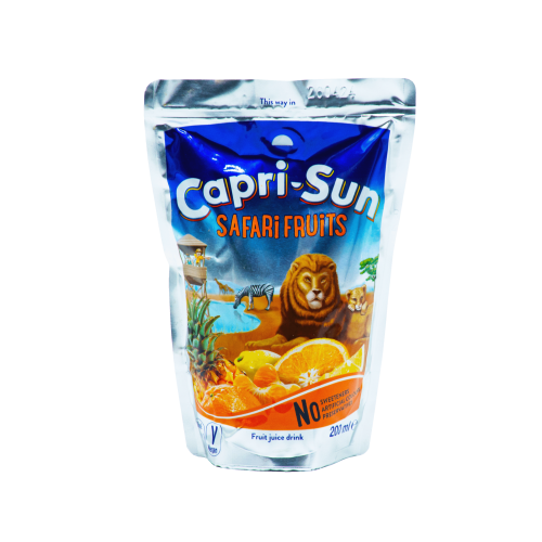 Відвідай приголомшливі смаки з соком Capri-Sun Safari Fruits