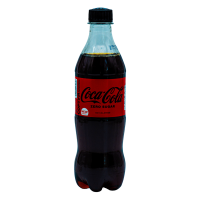 Напій сильногазований Coca-Cola Zero 0.5л пластик