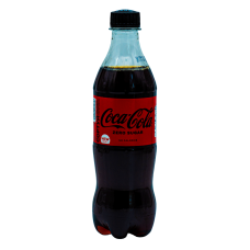 Напій сильногазований Coca-Cola Zero 0.5л пластик