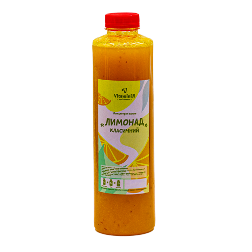 Лимонад VitaminiЯ класичний, пластик 1л